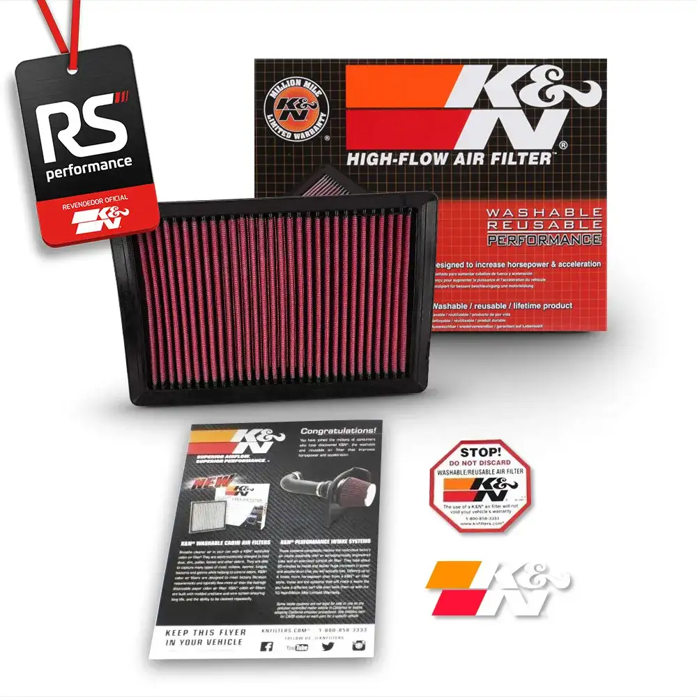 Filtro Ar Esportivo K&n Bmw S1000r Naked S1000rr Hp4 / Xr