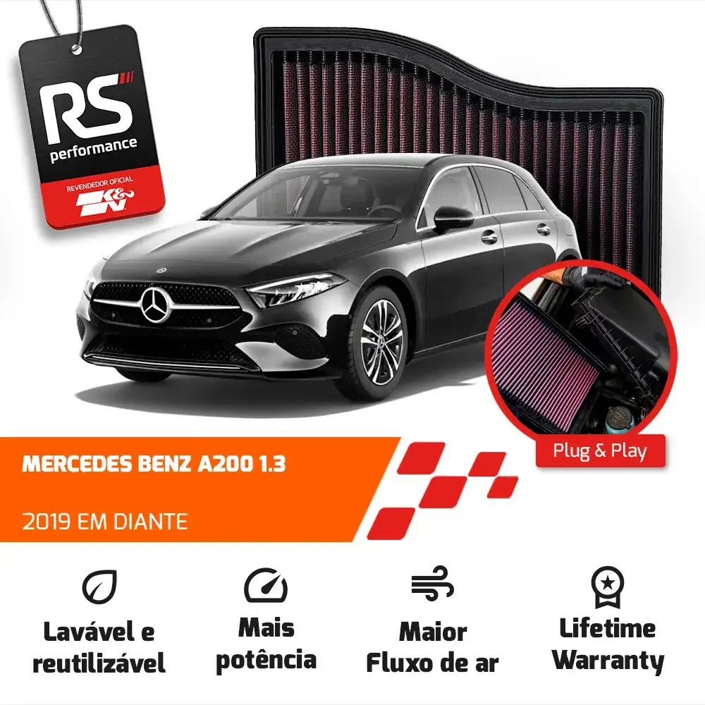 Filtro Esportivo Inbox Mercedes A/b Class 1.3 2018 Em Diante