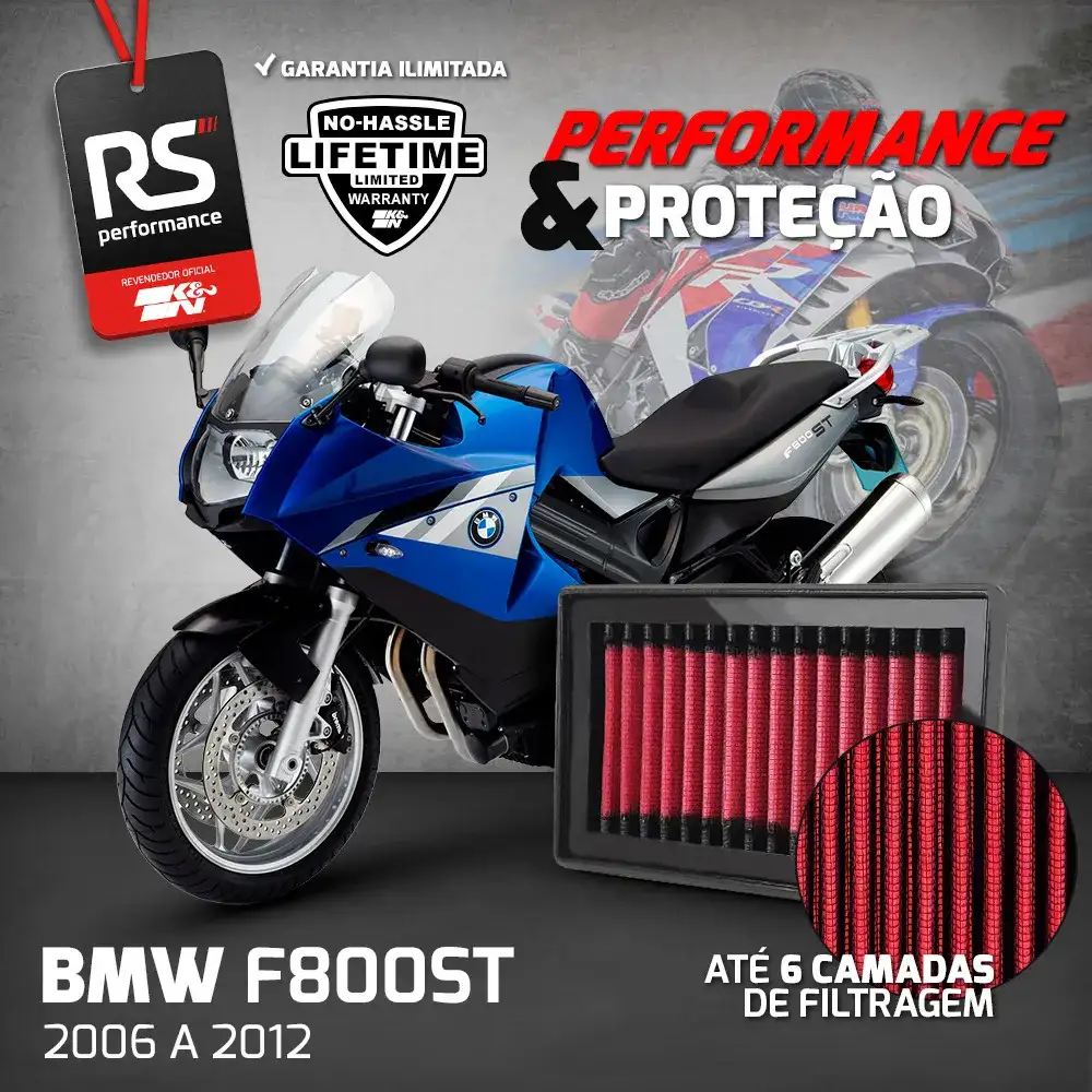 Filtro Esportivo Inbox Bmw Série F 800cc 1999 A 2005