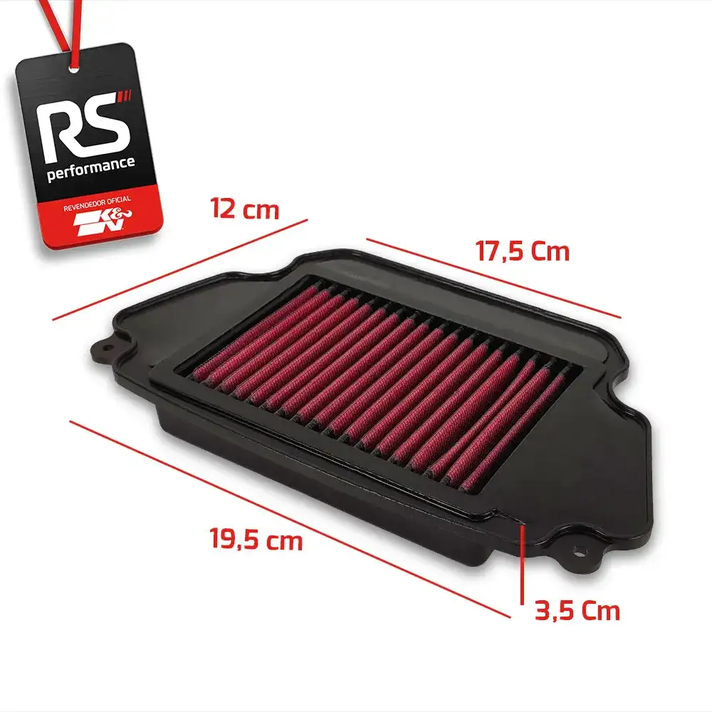 Filtro De Ar Esportivo K&n Inbox Moto Honda Cb / Cbr 650 F