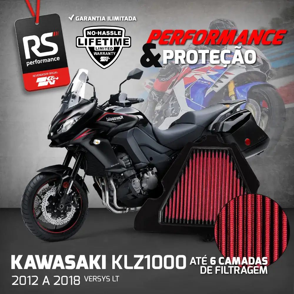 Filtro Esportivo Inbox Kawasaki Z1000 Zx1000 Klz1000 11-2018