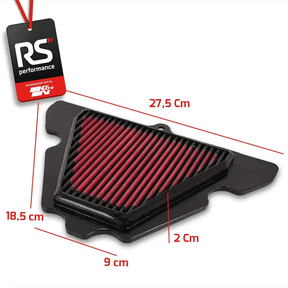 Filtro Esportivo Inbox Kawasaki Z1000 Zx1000 Klz1000 11-2018