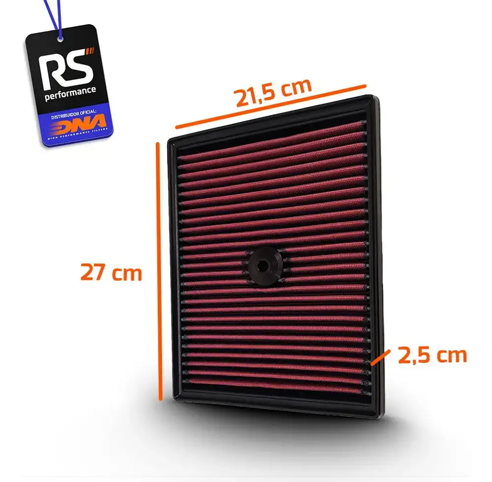 Filtro De Ar Esportivo Inbox Dna Para Motor Vw Tsi 1.0