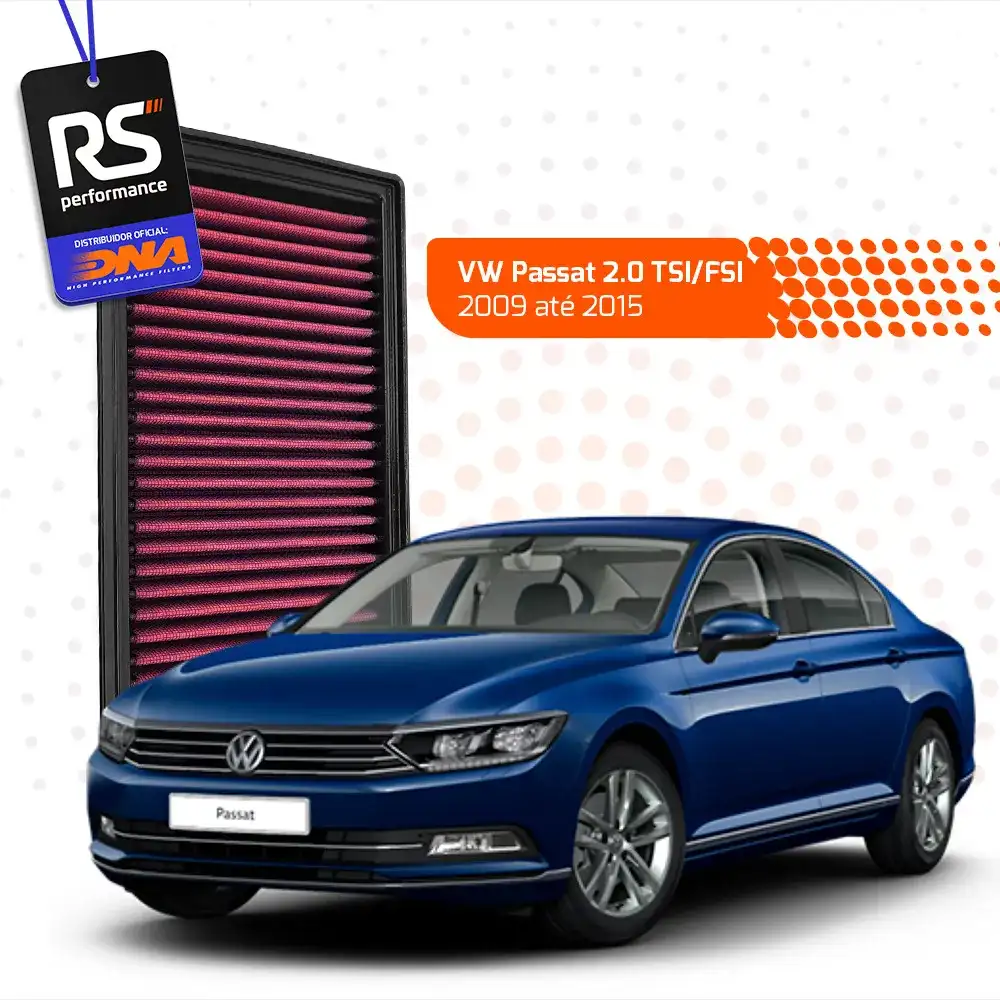 Filtro De Ar Esportivo Inbox Dna Para Motor Tsi/tfsi 2.0
