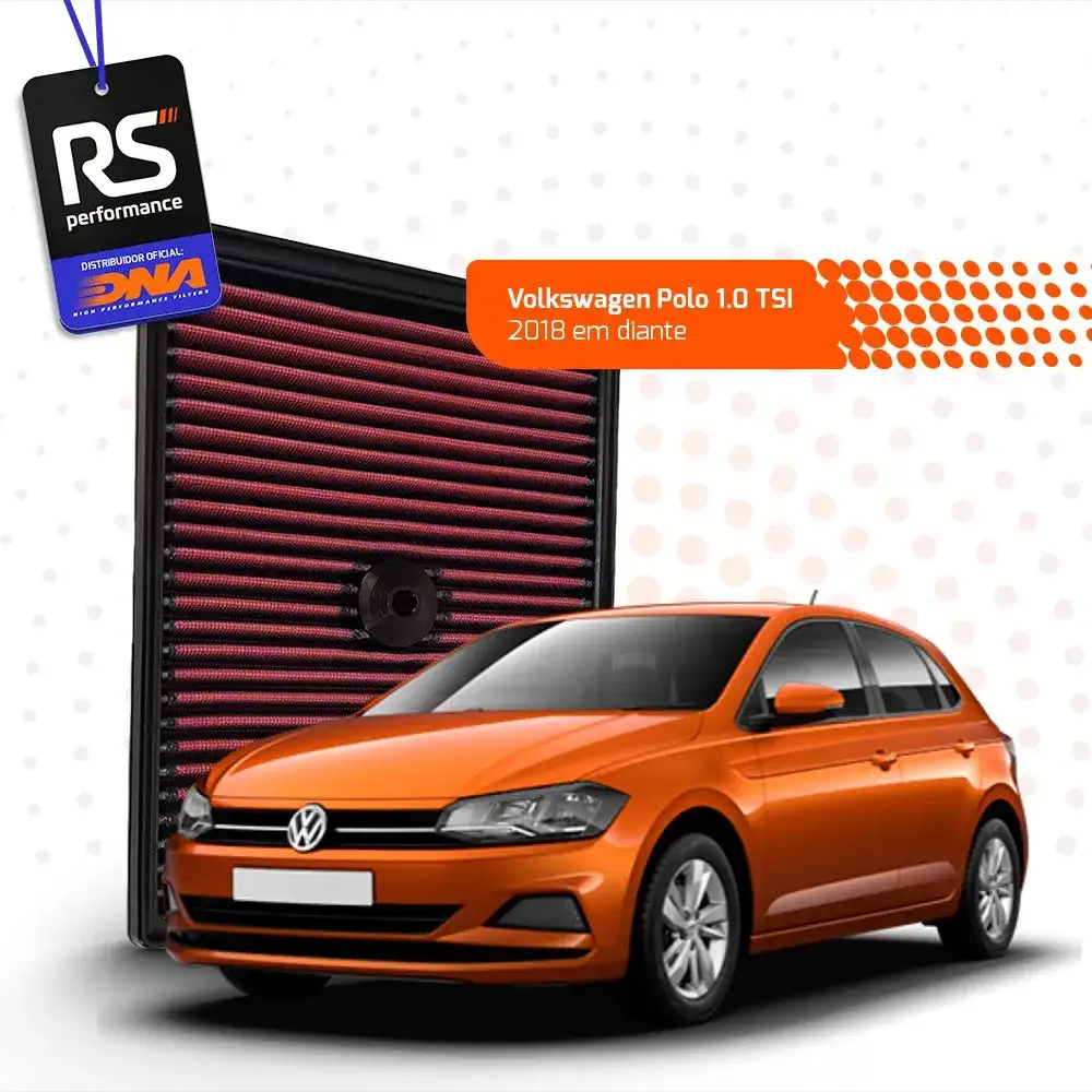 Filtro De Ar Esportivo Inbox Dna Para Motor Vw Tsi 1.0