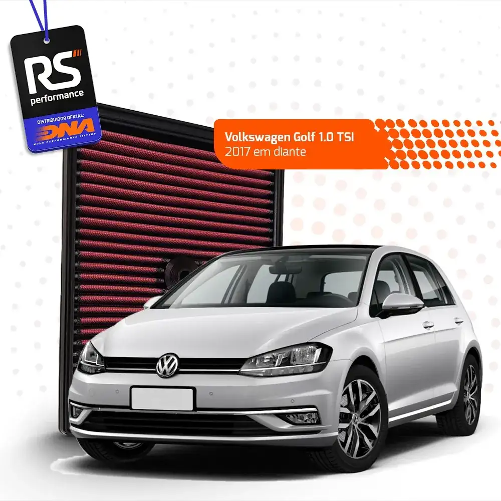 Filtro De Ar Esportivo Inbox Dna Para Motor Vw Tsi 1.0