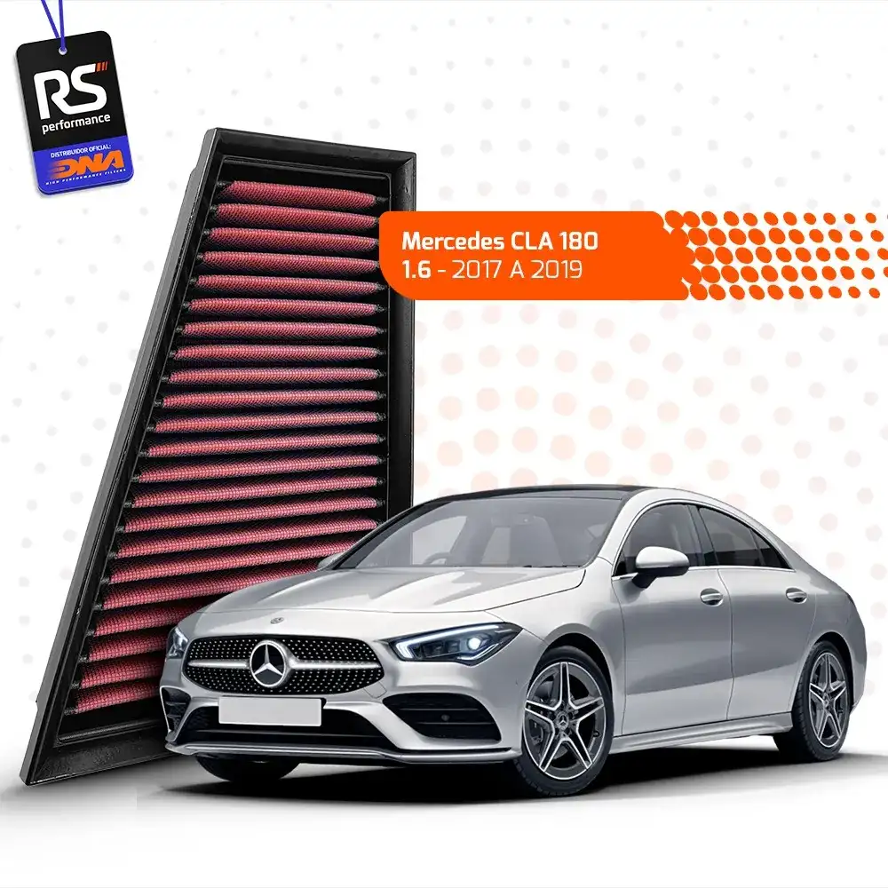 Filtro De Ar Esportivo Inbox Dna Para Mercedes 1.6 / 2.0