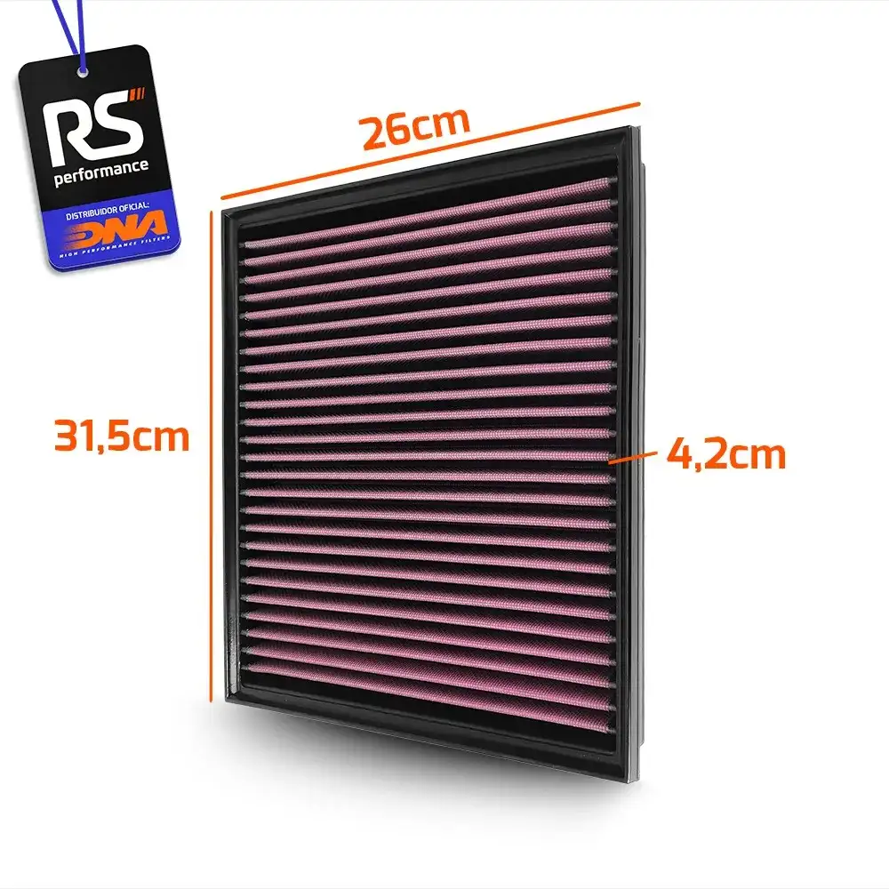 Filtro De Ar Esportivo Inbox Dna Para Amarok Tdi 2.0 / 3.0
