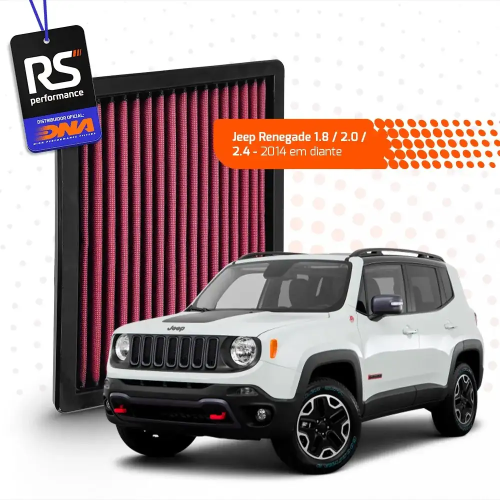 Filtro De Ar Esportivo Inbox Dna P/ Fiat E Jeep 1.8 2.0 2.4