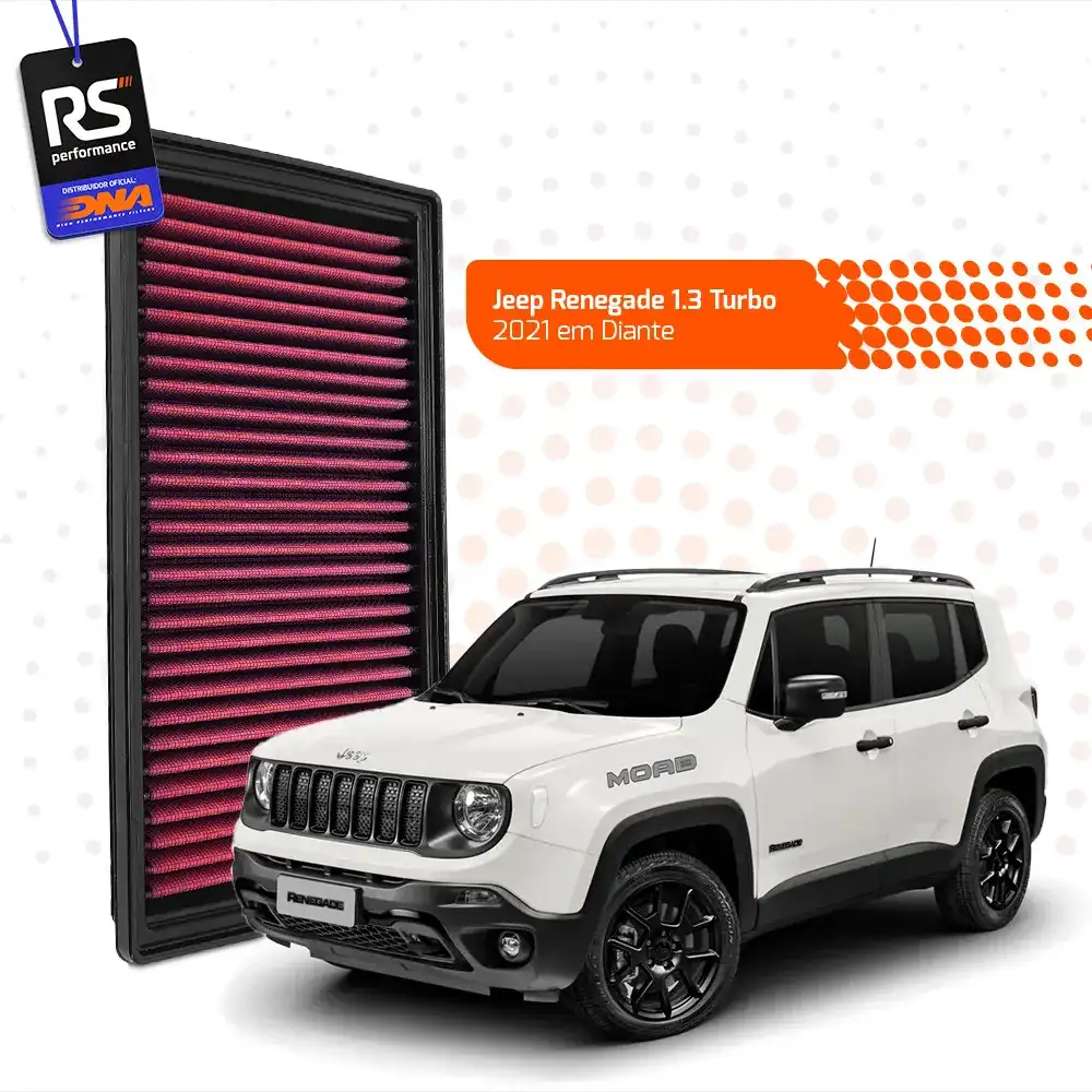 Filtro De Ar Esportivo Inbox Dna P/ Fiat E Jeep Turbo 1.3