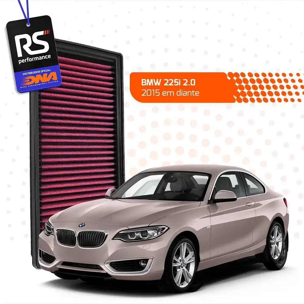 Filtro Ar Esportivo Inbox Dna Bmw X1 X2 2.0 Mini Cooper 1.5