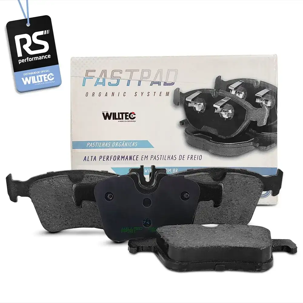 Pastilha Freio Traseira Willtec Mercedes C-class 2014 Diante