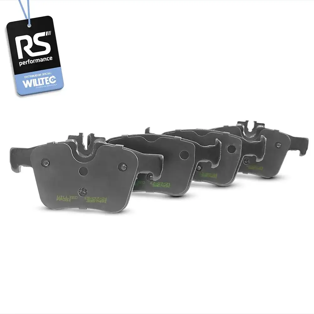 Pastilha Freio Traseira Willtec Mercedes C-class 2014 Diante