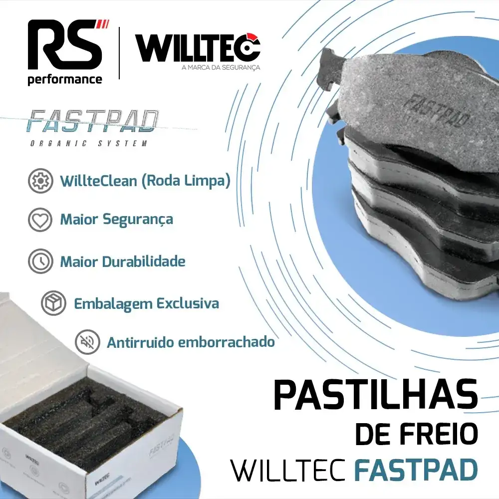 Pastilha Freio Traseira Willtec Ford E Lincoln 2006 Diante