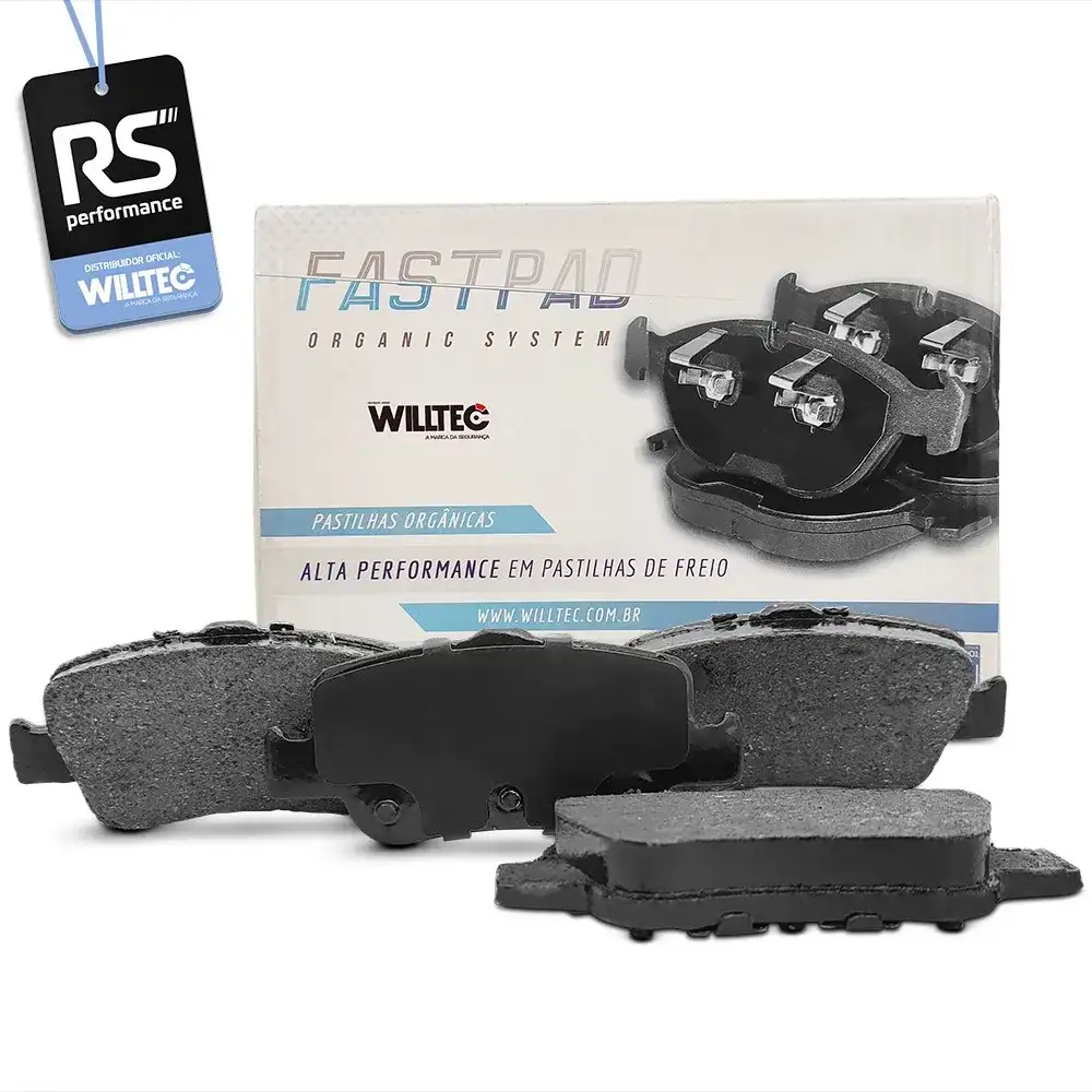 Pastilhas De Freio Fastpad Willtec Toyota Novo Corolla Gli