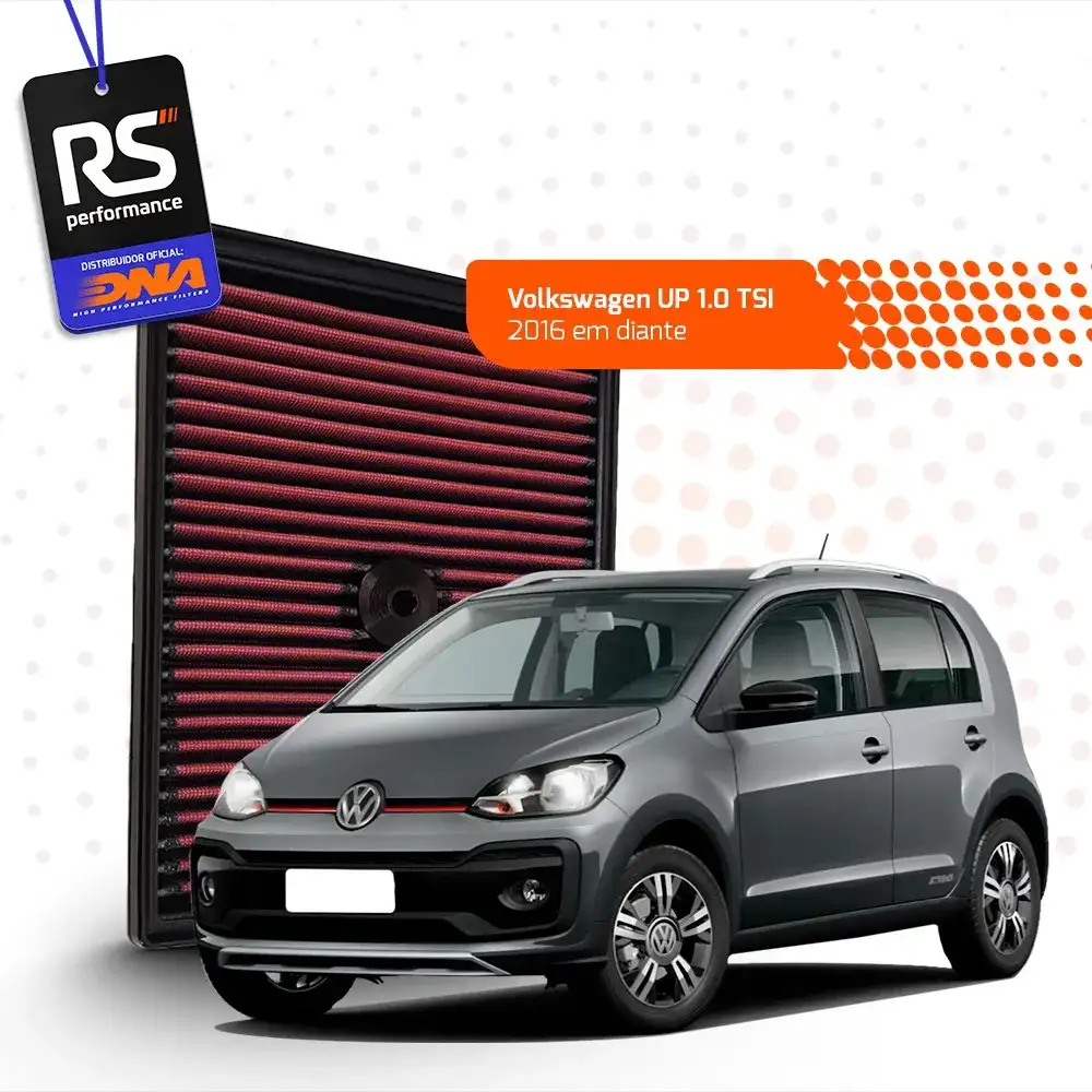 Filtro De Ar Esportivo Inbox Dna Para Motor Vw Tsi 1.0