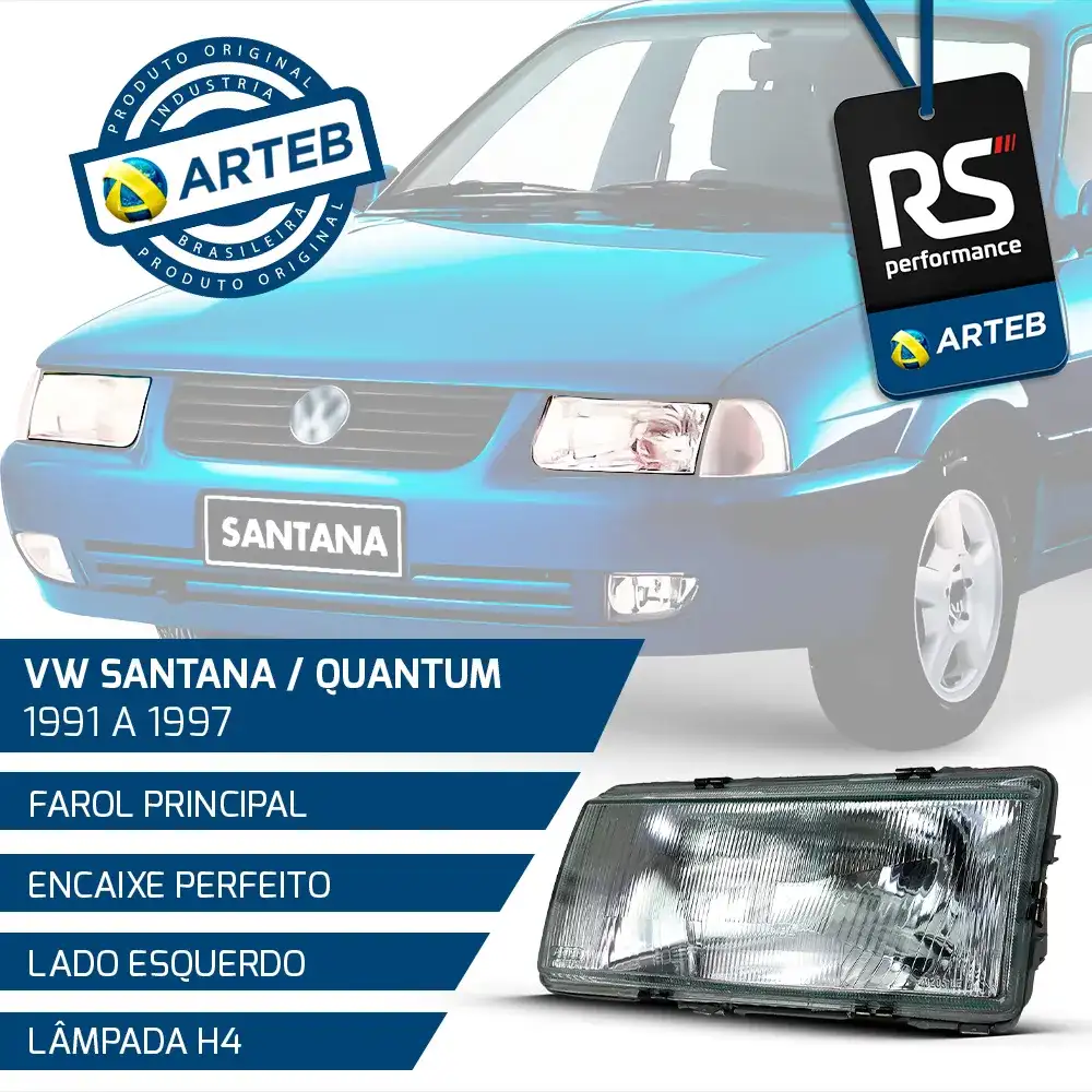 Farol Santana Quantum Spruce 91/97 - Direito Ou Esquerdo