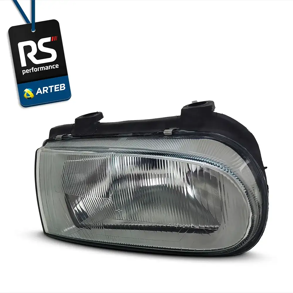 Farol H4 Máscara Cinza Gol G2 1995-2003 Esquerdo Ou Direito