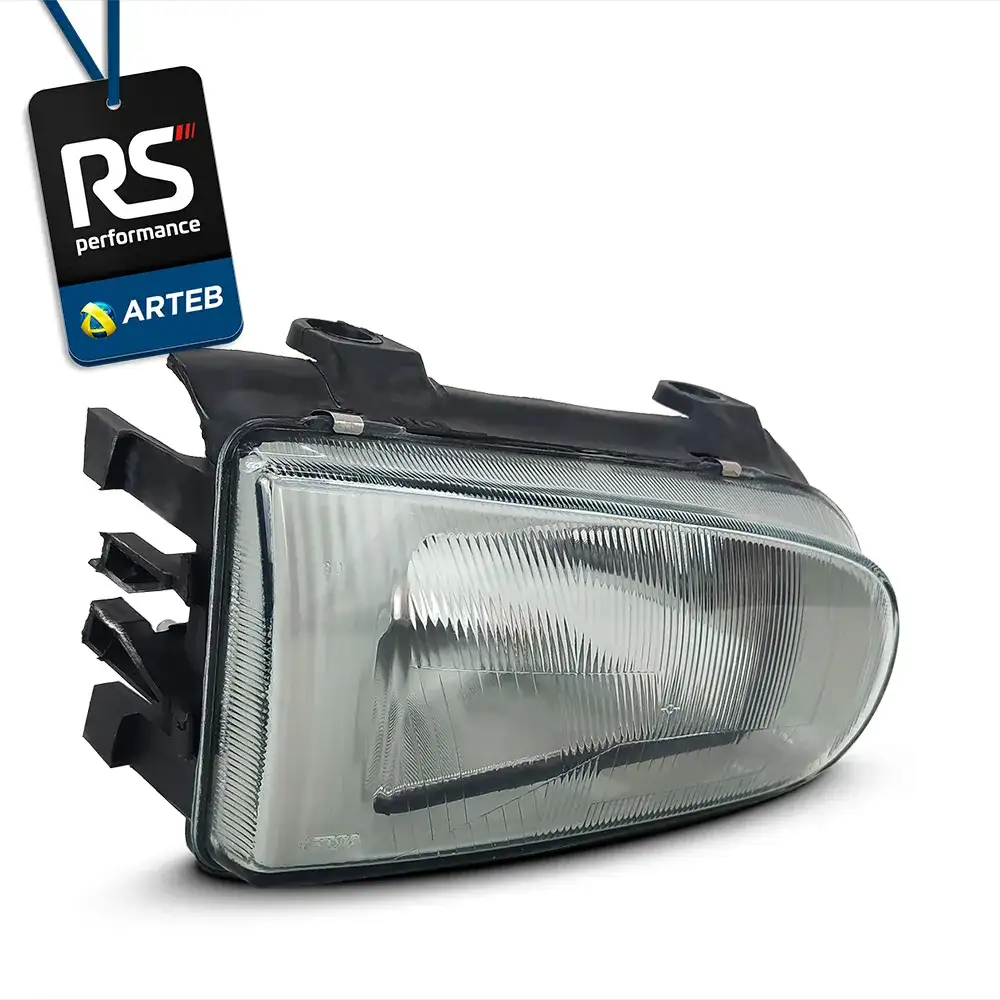 Farol H4 Máscara Cinza Gol G2 1995-2003 Esquerdo Ou Direito