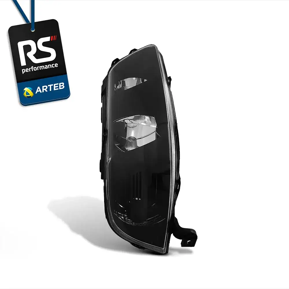 Farol Masc. Negra Gol Parati Saveiro G3 1999-05 Dir Ou Esq