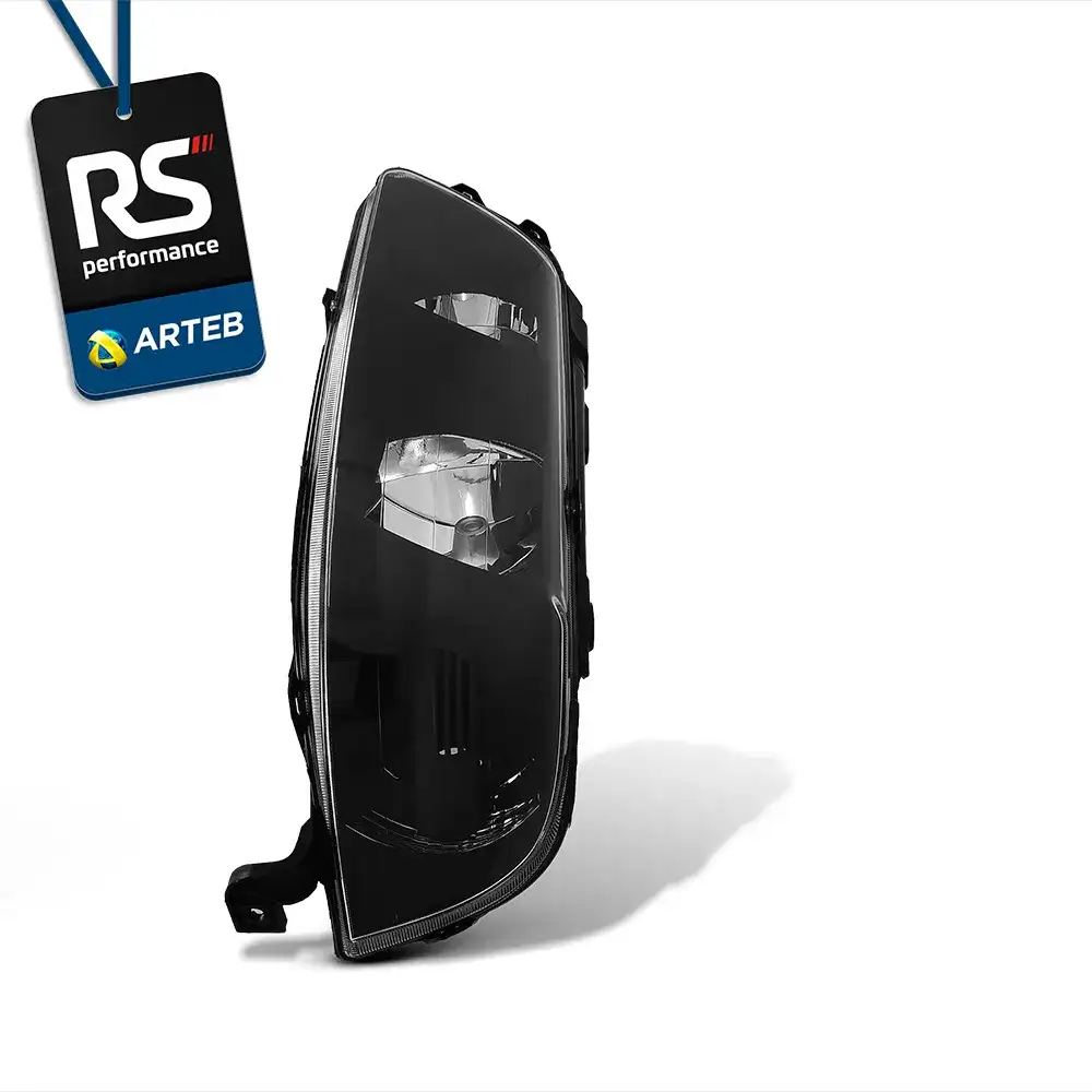 Farol Masc. Negra Gol Parati Saveiro G3 1999-05 Dir Ou Esq