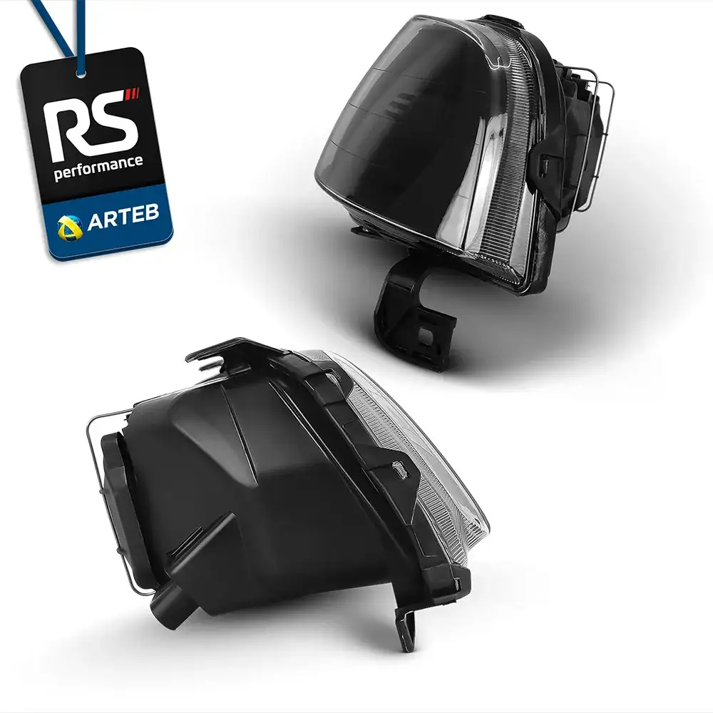Farol Masc. Negra Gol Parati Saveiro G3 1999-05 Dir Ou Esq