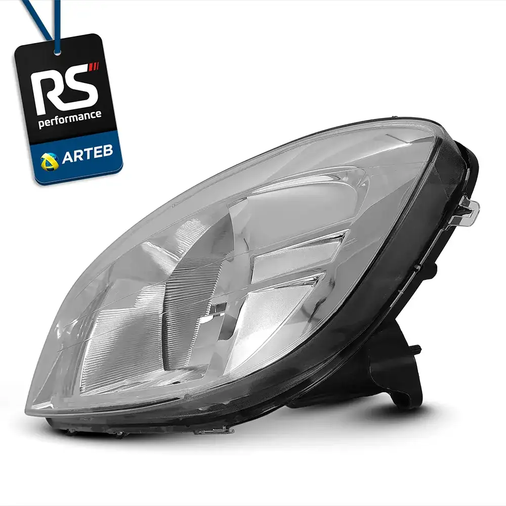 Farol Cromado H4 Celta Prisma 2006-2015 Esquerdo Ou Direito