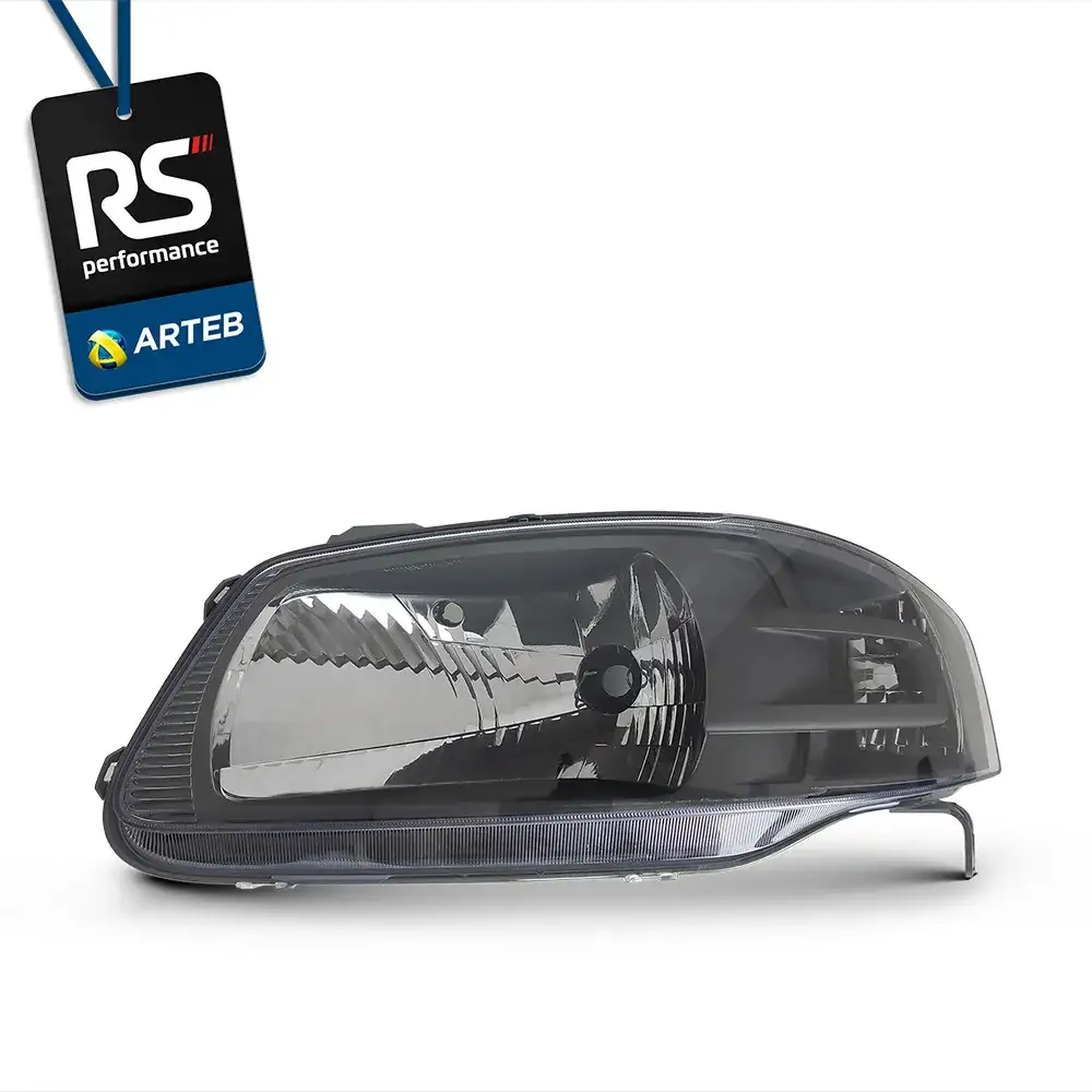 Farol Masc. Negra Gol Parati Saveiro G4 2006-14 Dir Ou Esq