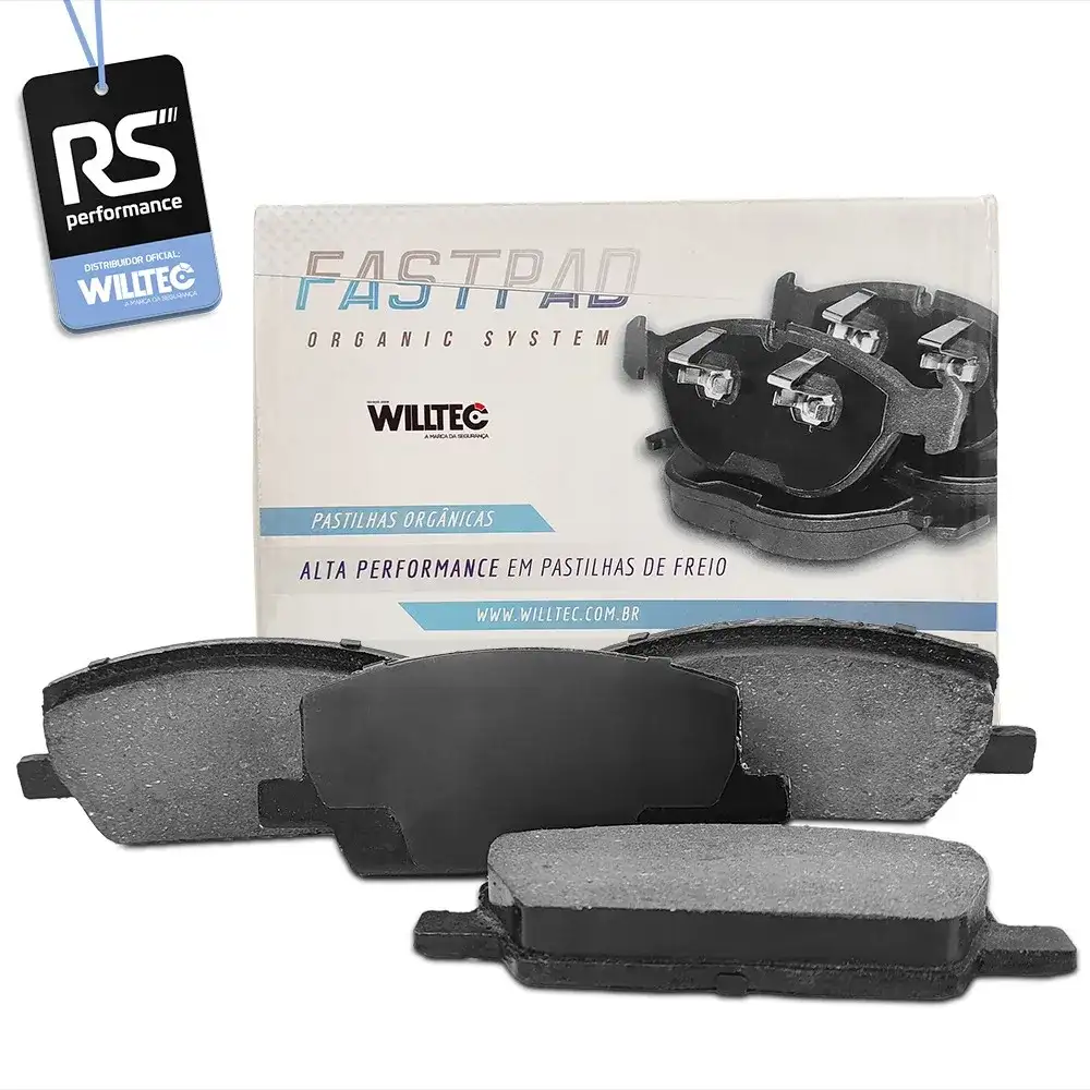 Pastilha De Freio Dianteira Willtec Gm Tracker 16v Turbo