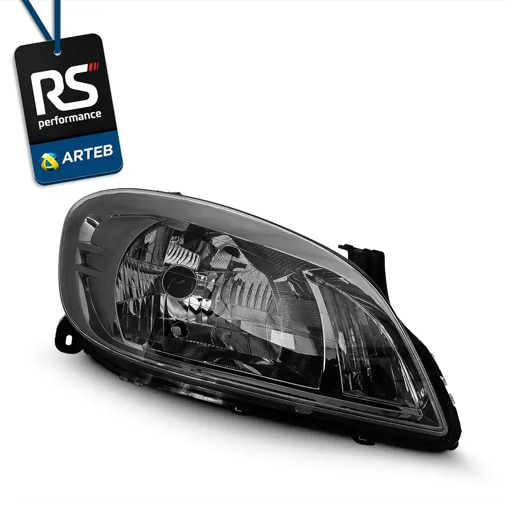 Farol Moldura Escura Celta Prisma 07-12 Esquerdo Ou Direito