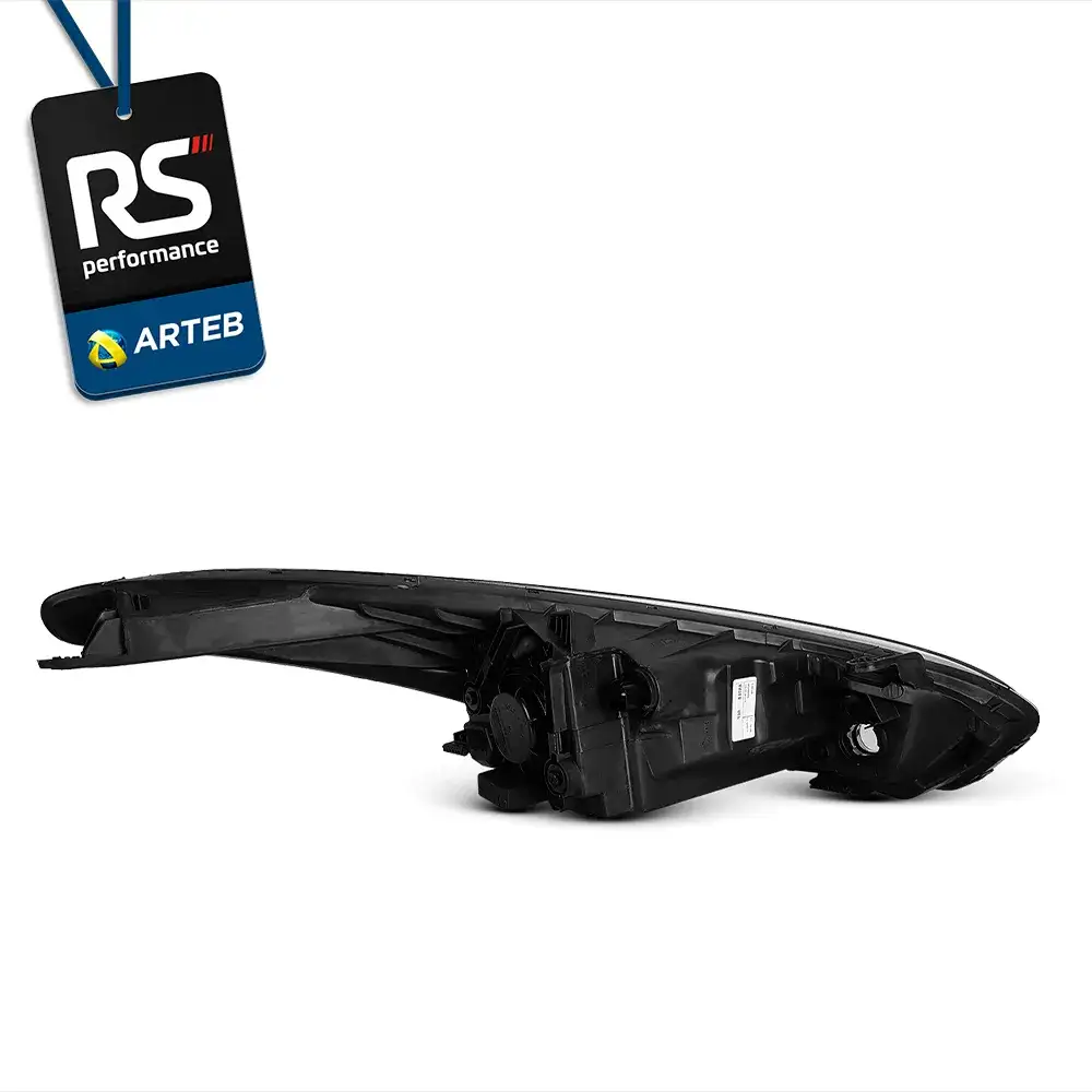 Farol Hb20 Hatch / Sedan Com Moldura Metalizada 2012 - 2017