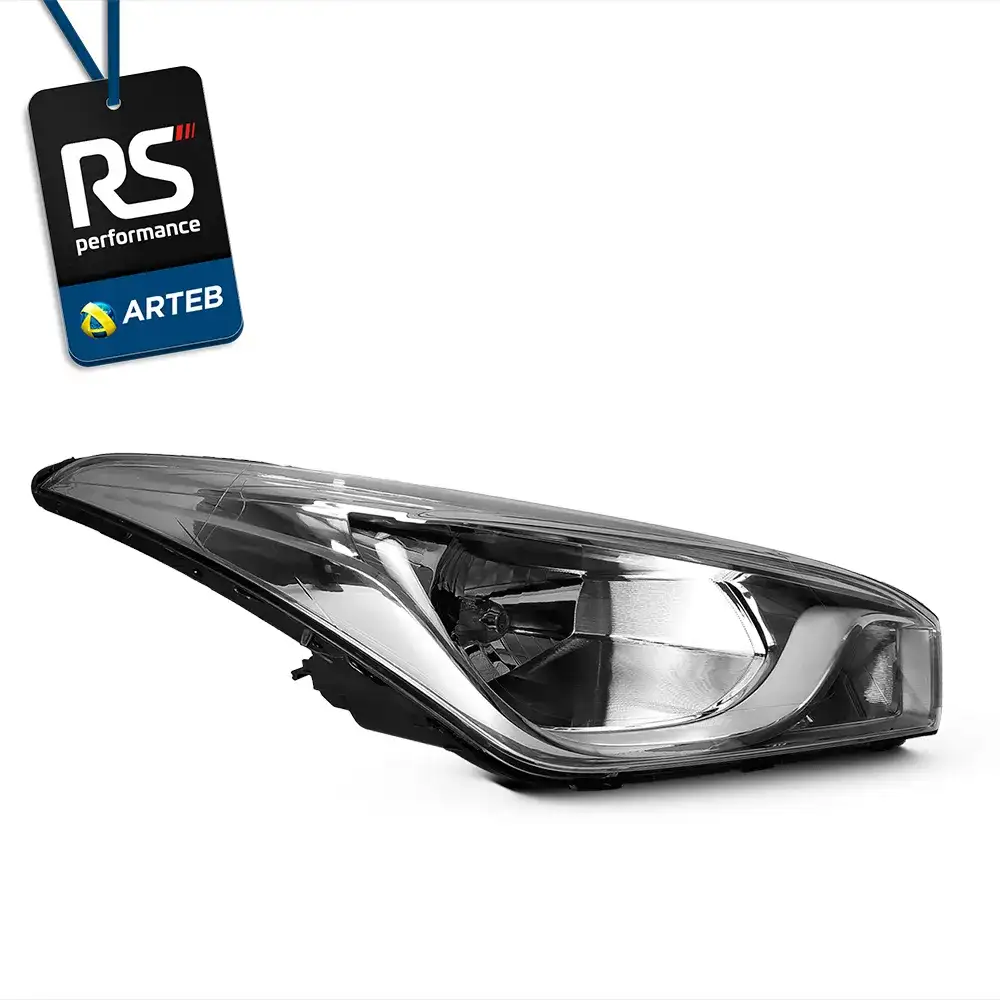 Farol Hb20 Hatch / Sedan Com Moldura Metalizada 2012 - 2017