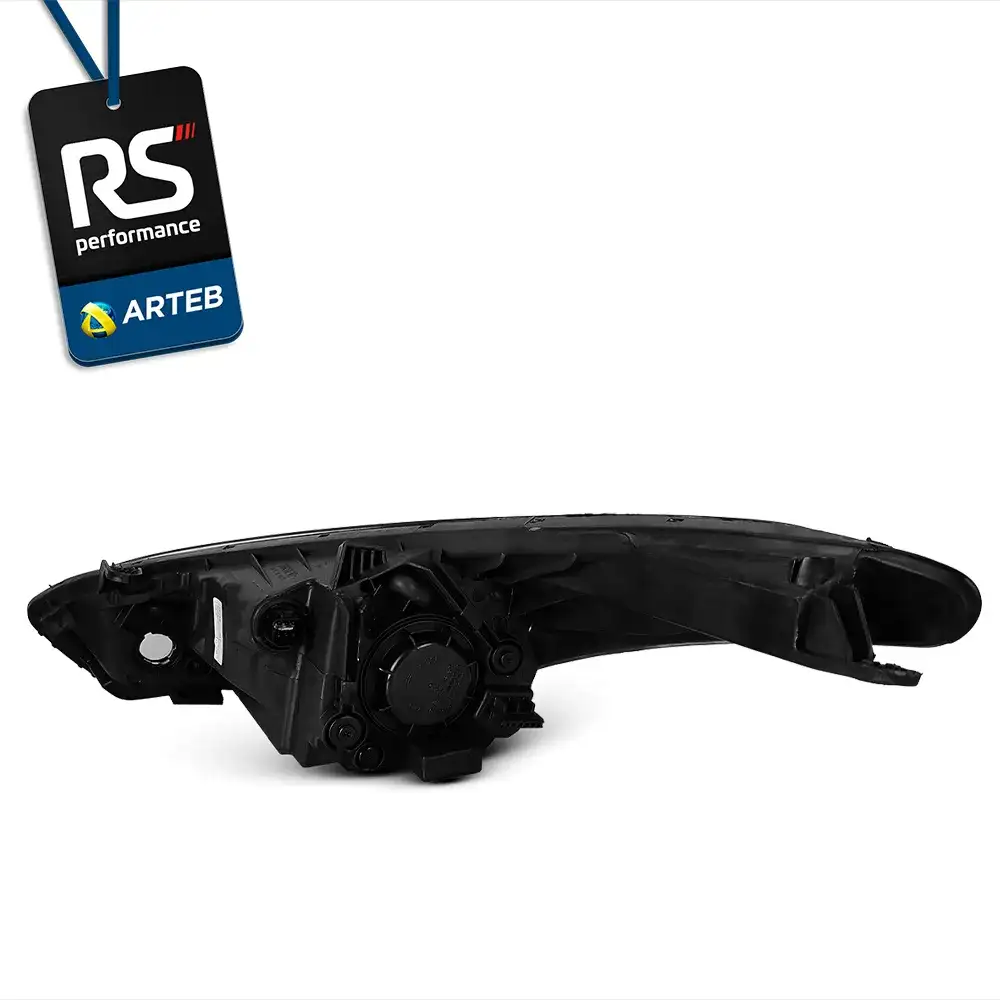 Farol Hb20 Hatch / Sedan Com Moldura Metalizada 2012 - 2017