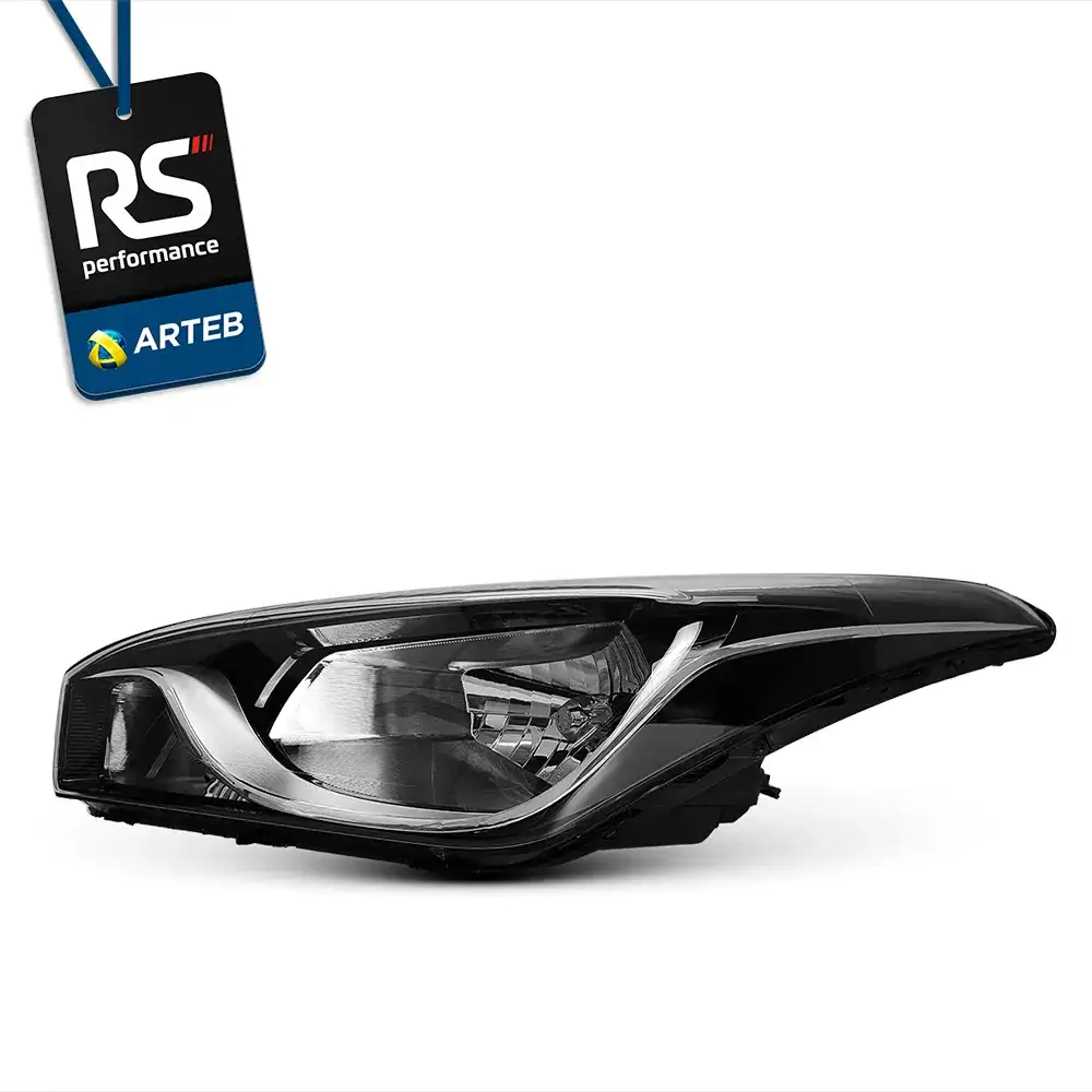 Farol Máscara Negra Hb20x Hatch / Sedan 2013 Até 2018