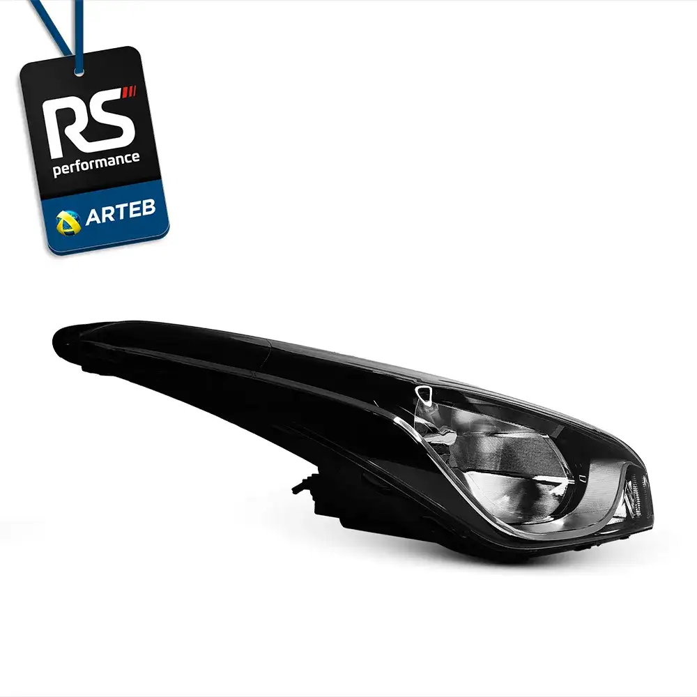 Farol Máscara Negra Hb20x Hatch / Sedan 2013 Até 2018