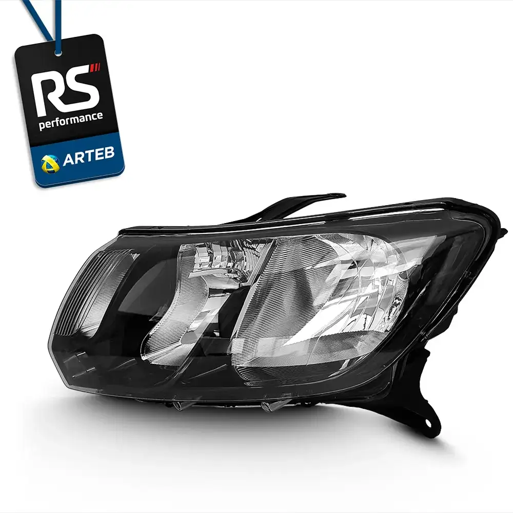 Farol Máscara Negra Stepway 2015-2019 Esquerdo Ou Direito