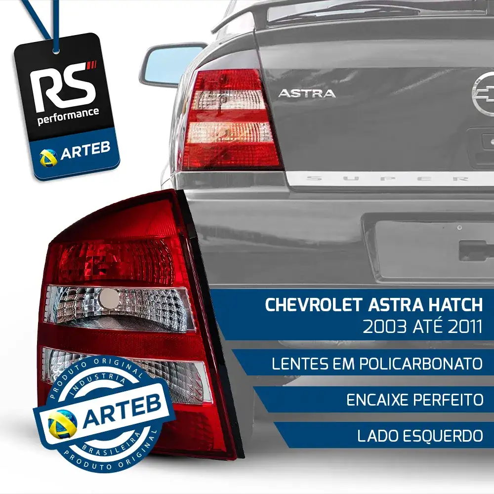 Lanterna Traseira Astra Hatch 2003-2011 Esquerdo Ou Direito