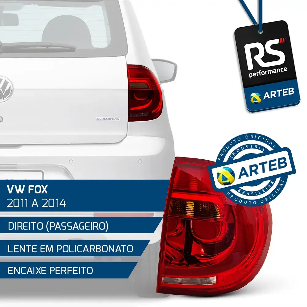 Lanterna Traseira Vw Fox 2011-2014 Esquerdo Ou Direito