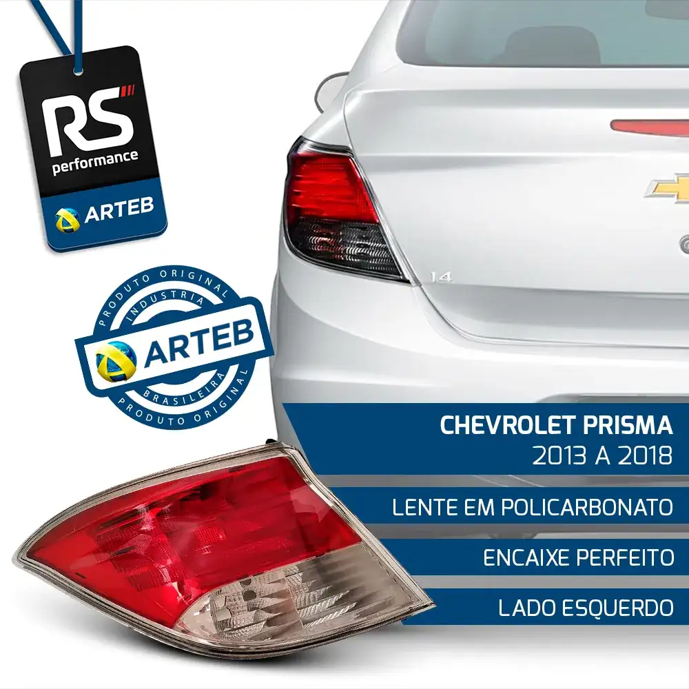 Lanterna Traseira Prisma 2013-2018 Esquerdo Ou Direito