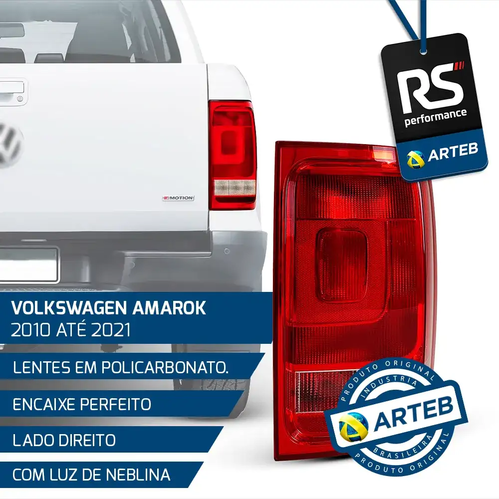 Lanterna Traseira Amarok 2010-2021 Esquerdo Ou Direito