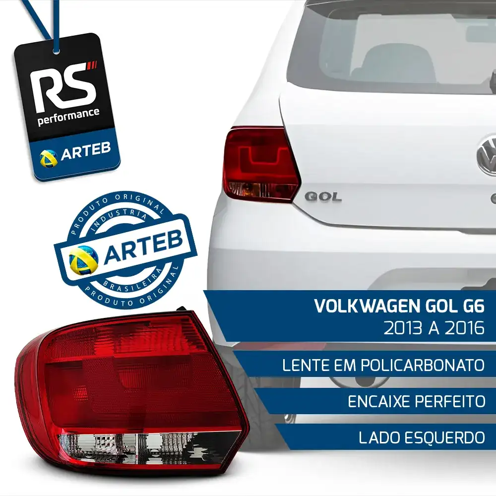 Lanterna Traseira Gol G6 2013-2016 Esquerdo Ou Direito