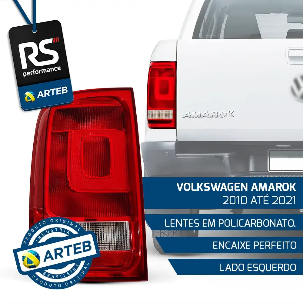 Lanterna Sem Neblina Amarok 2010-2021 Esquerdo Ou Direito