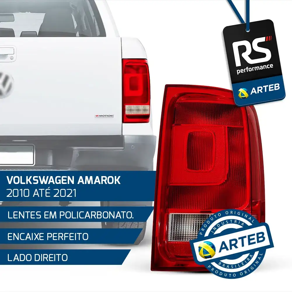 Lanterna Sem Neblina Amarok 2010-2021 Esquerdo Ou Direito