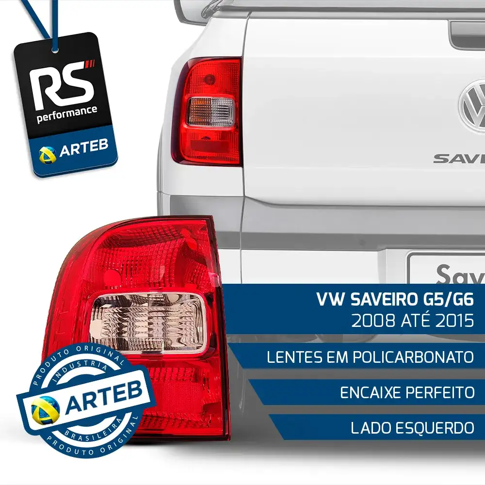 Lanterna Traseira Saveiro G5/g6 2008-16 Esquerdo Ou Direito
