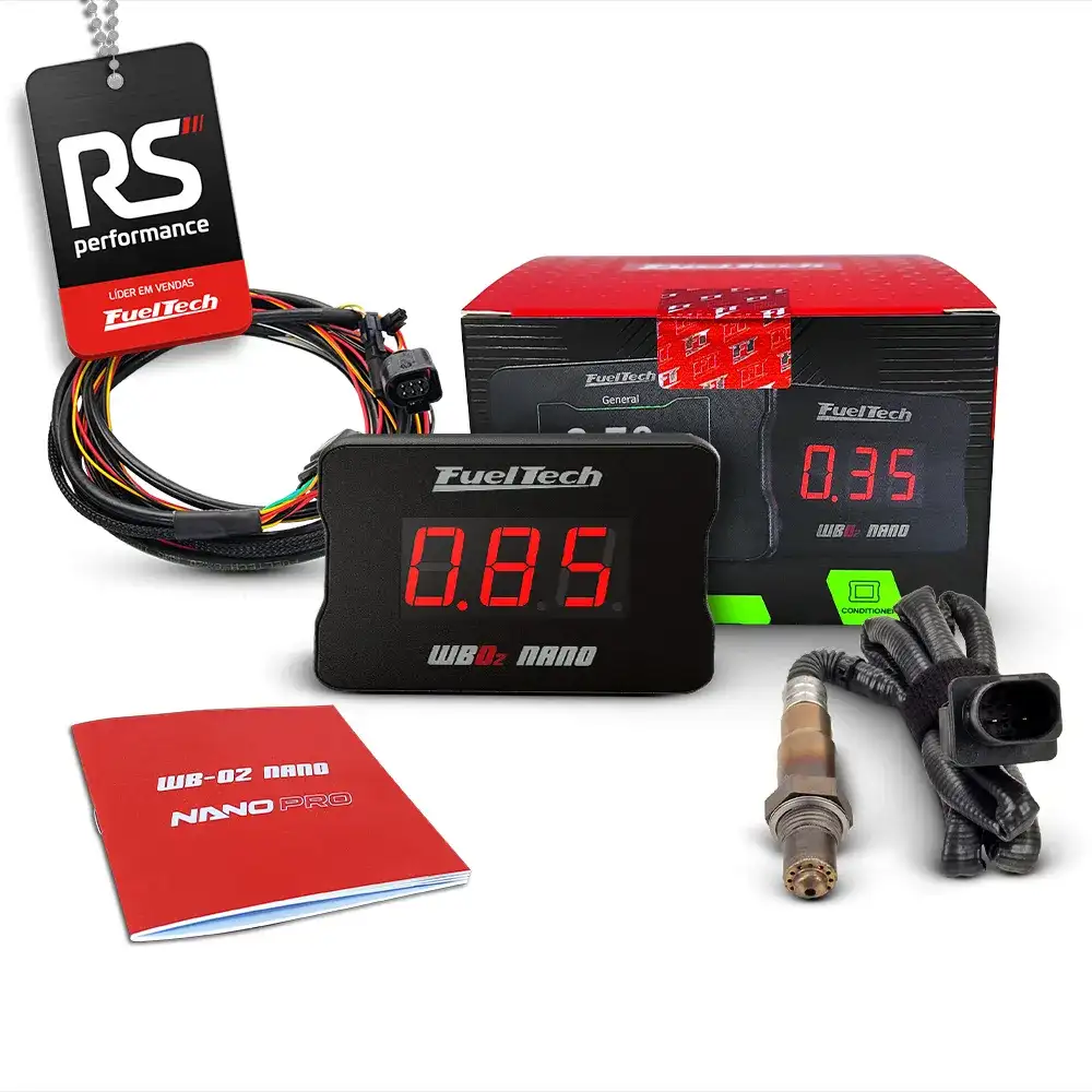 Wideband Nano + Sonda Bosch 4.9 - Chicote Motor Dianteiro