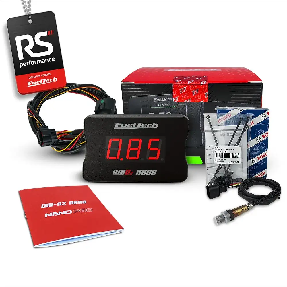 Wideband Nano + Sonda Bosch 4.2 - Motor Dianteiro