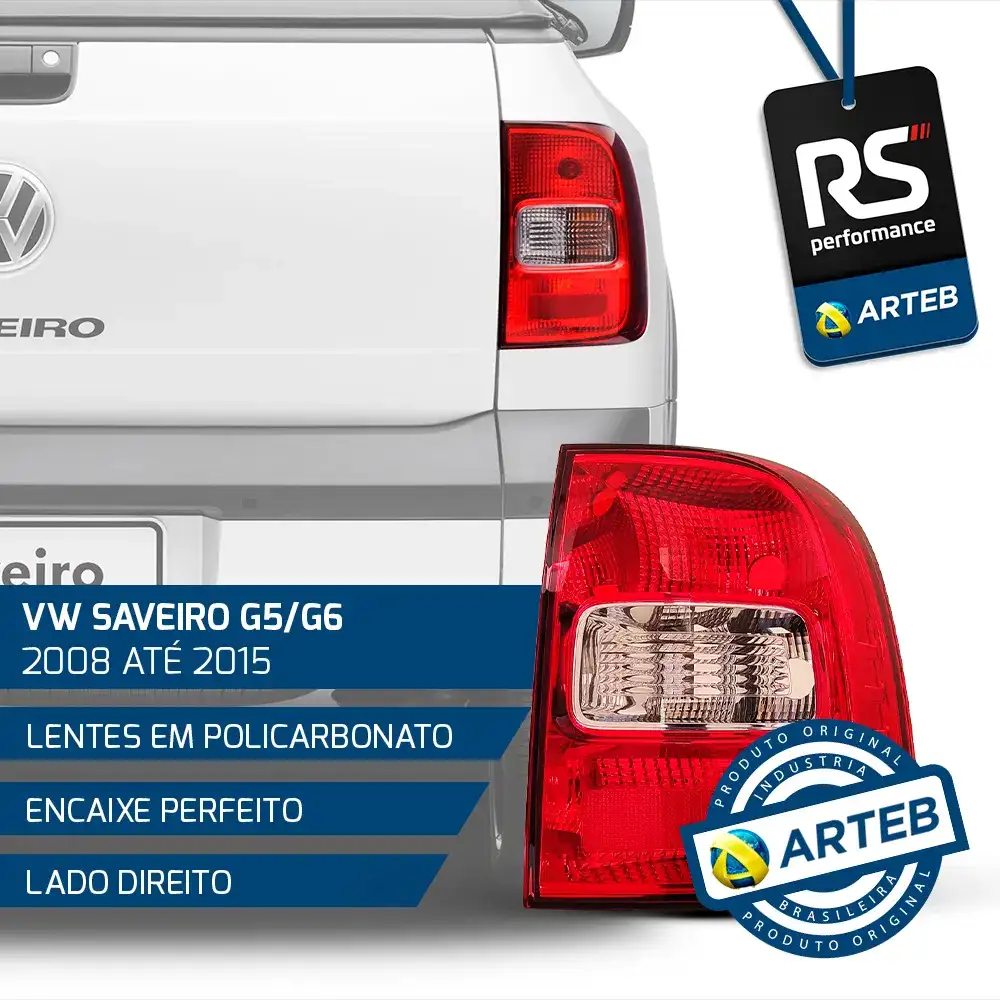 Lanterna Traseira Saveiro G5/g6 2008-16 Esquerdo Ou Direito