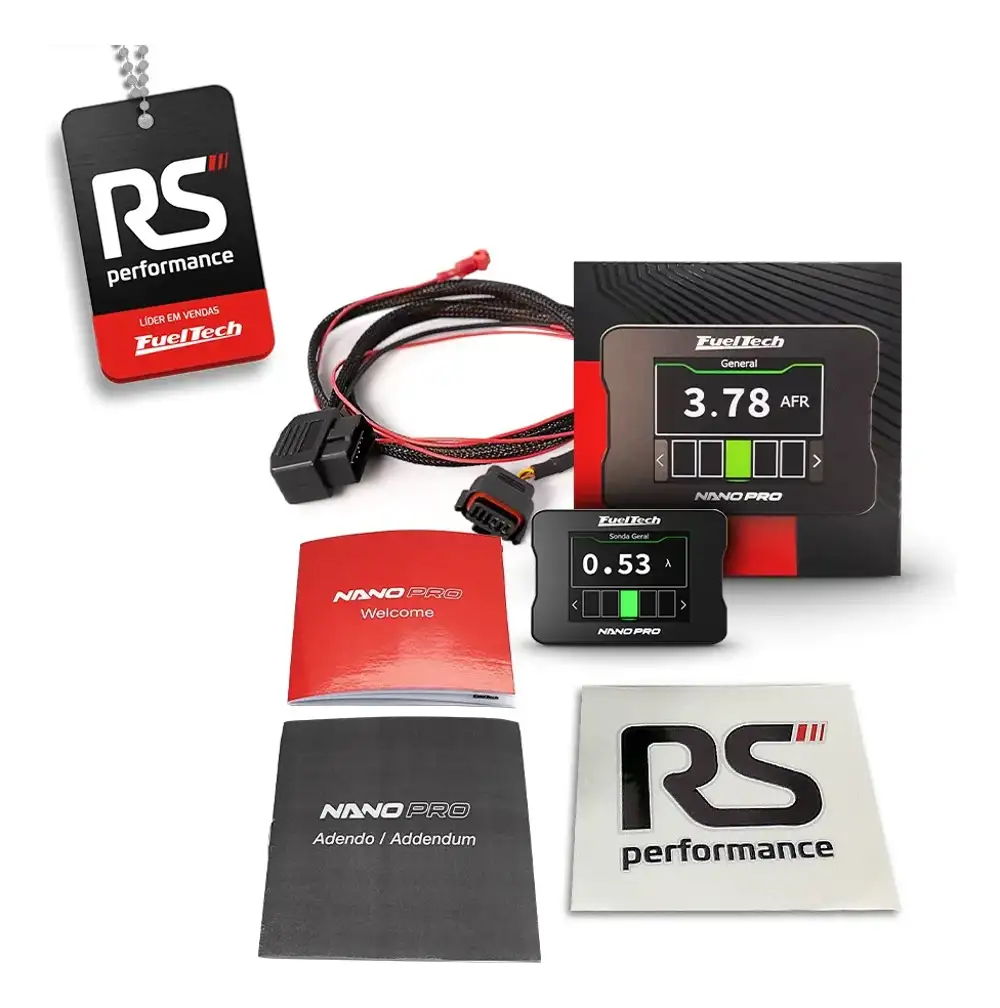 Wideband Nano Pro + Chicote Obd2 Para Carros Com Remap