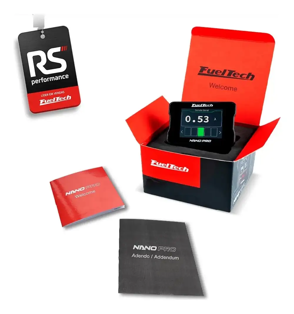 Wideband Nano Pro + Chicote Motor Traseiro 4.9