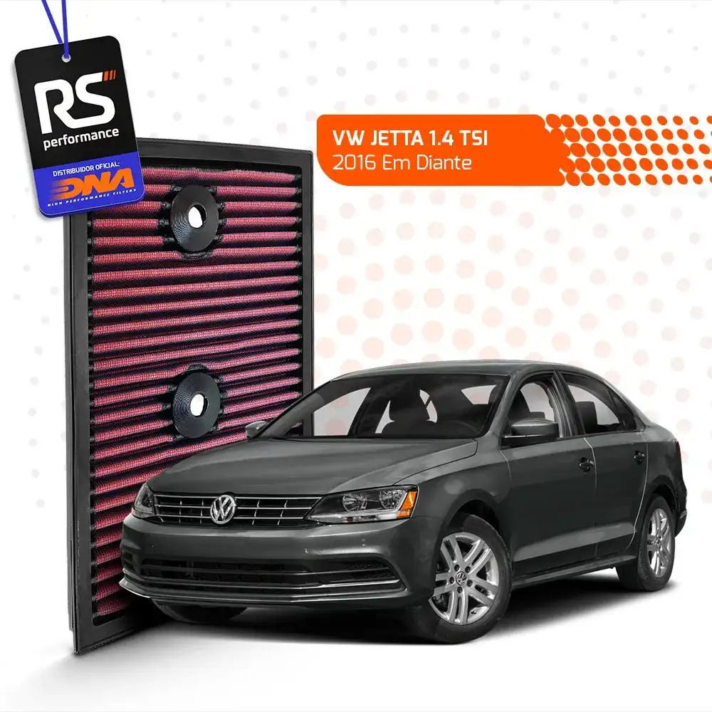 Filtro De Ar Esportivo Inbox Dna Para Motor Tsi/tfsi 1.4